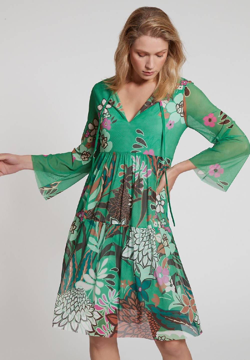 Ana Alcazar Volantkleid Genimy Sonderangebote