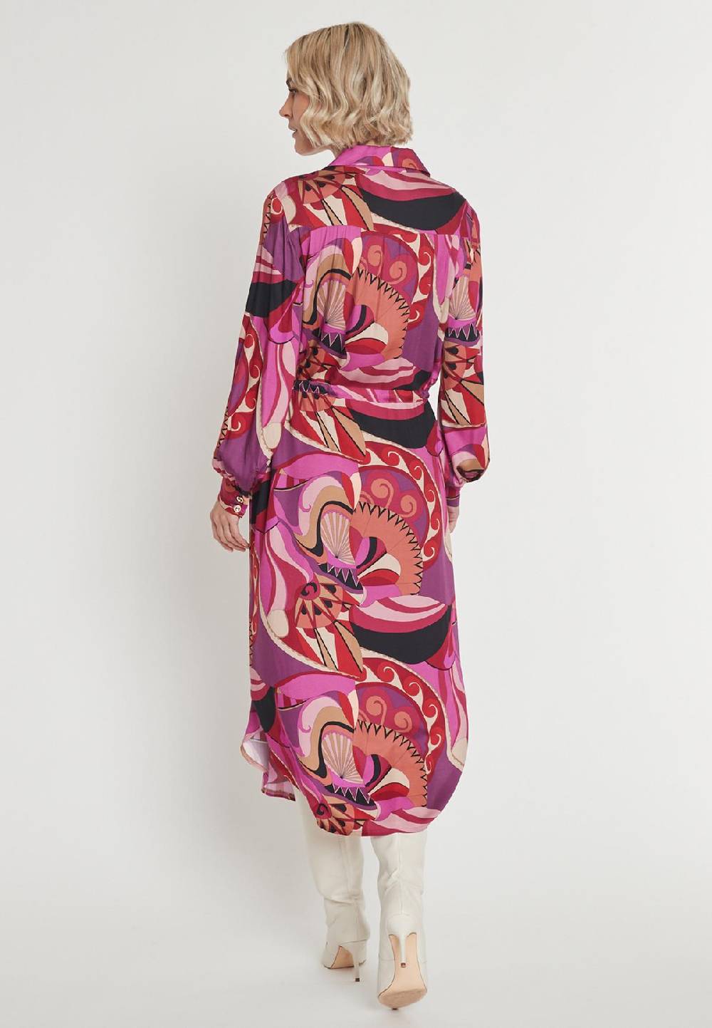 Ana Alcazar Hemdblusenkleid Makaro Sonderangebot der Fabrik