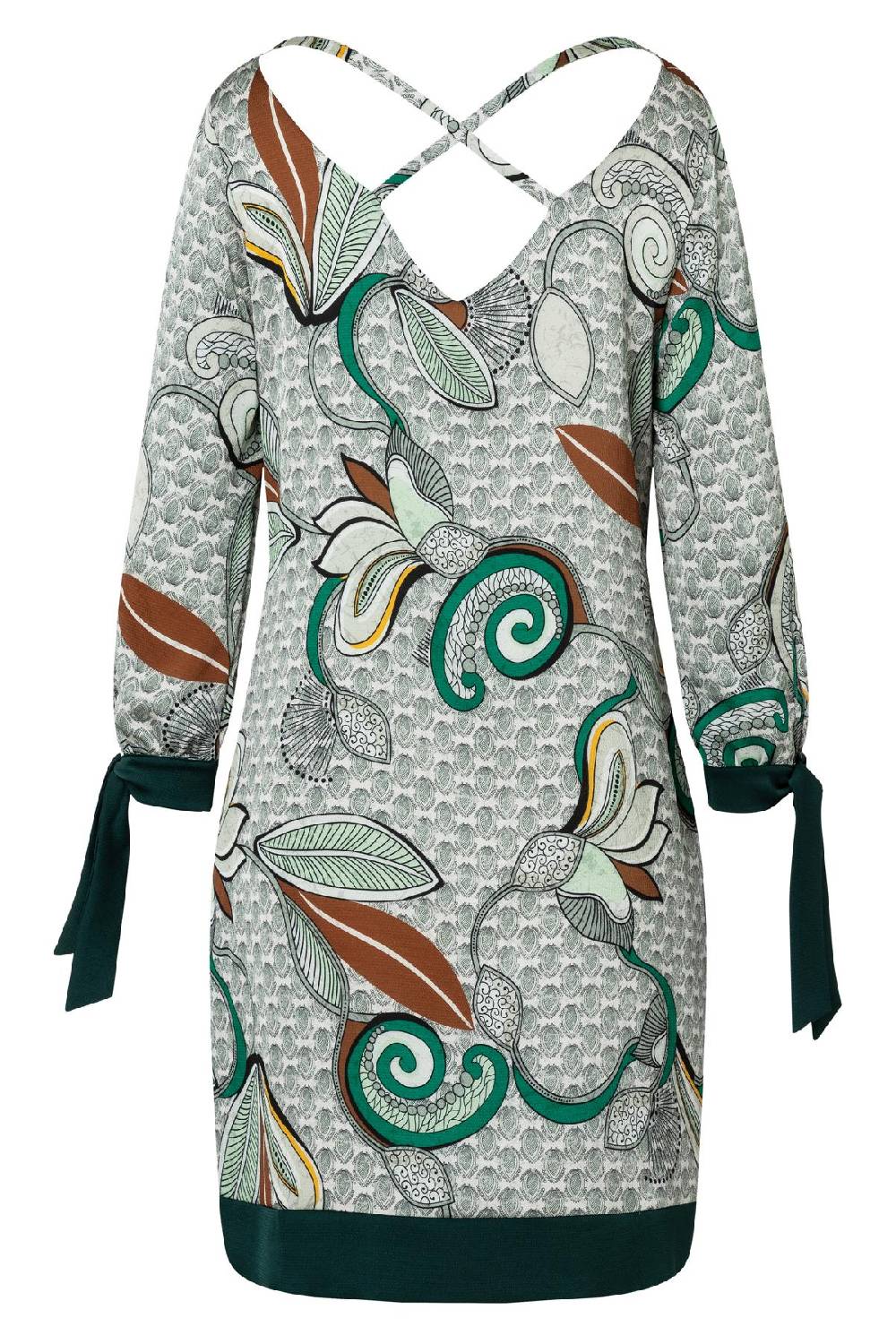Ana Alcazar Ausschnitt Kleid Zesmy Zeitbegrenzte Promotion