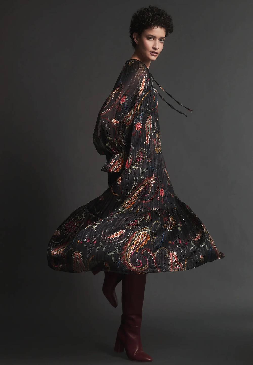 Ana Alcazar Volantkleid Habwin Lagerräumung
