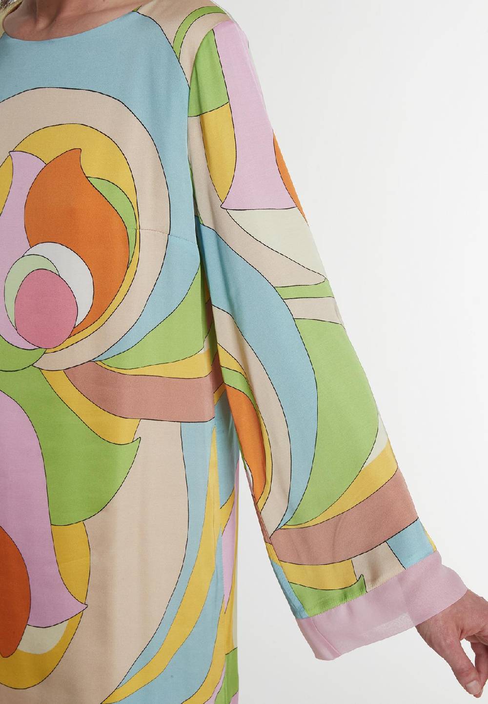 Ana Alcazar Printkleid Pazea Vierteljährliche Förderung