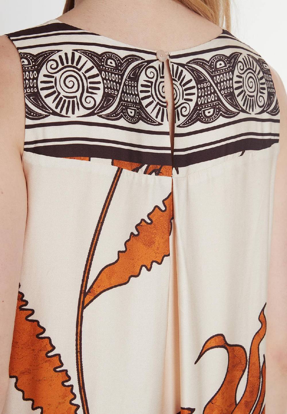 Ana Alcazar Midikleid Palea Im Verkauf