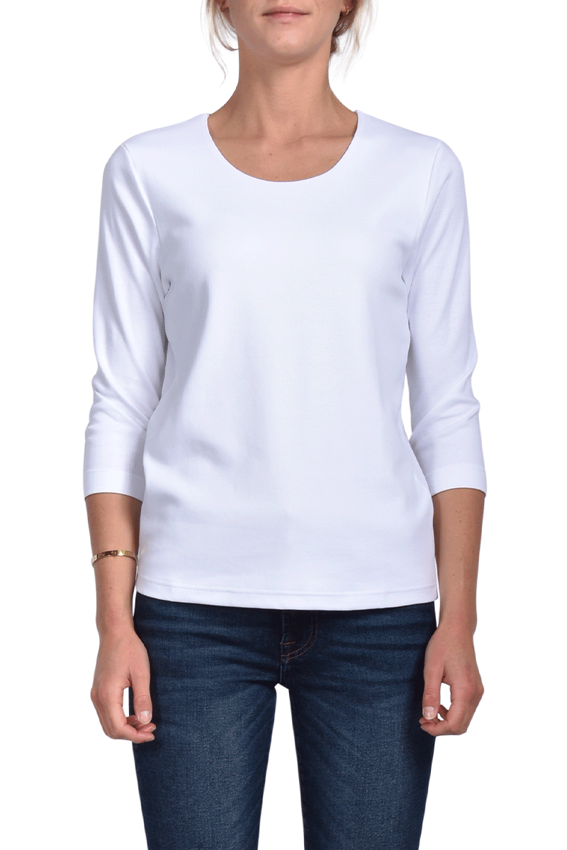 EFIXELLE Rundhalsshirt aus Baumwolle von EFIXELLE Tiefpreis