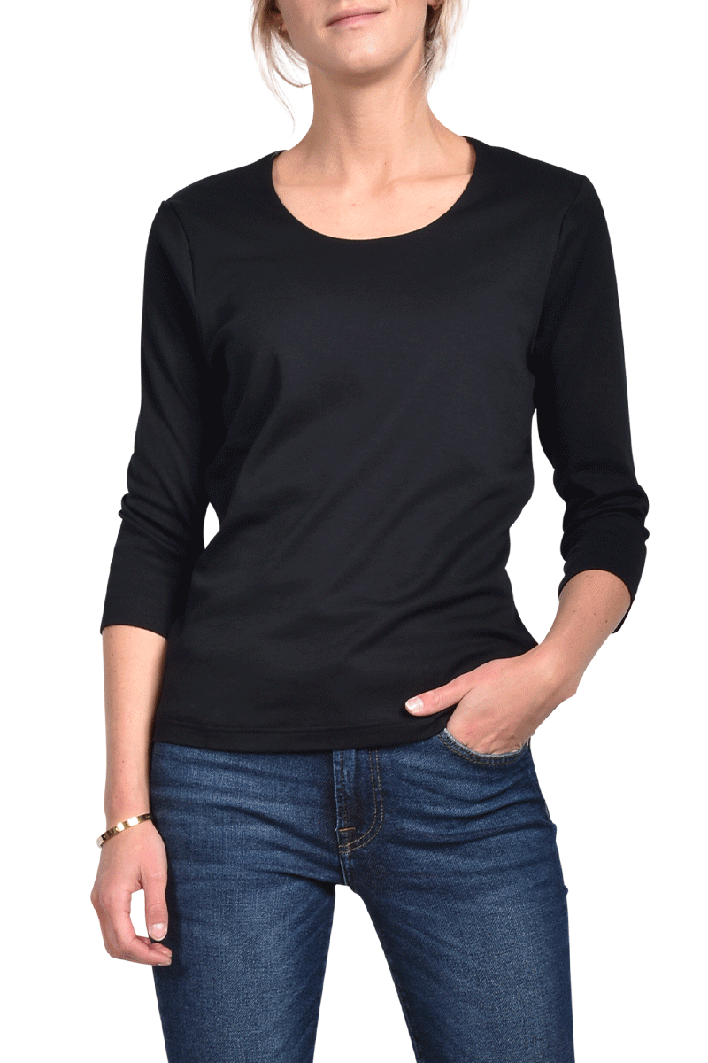 EFIXELLE Rundhalsshirt aus Baumwolle von EFIXELLE Super Sparpreis