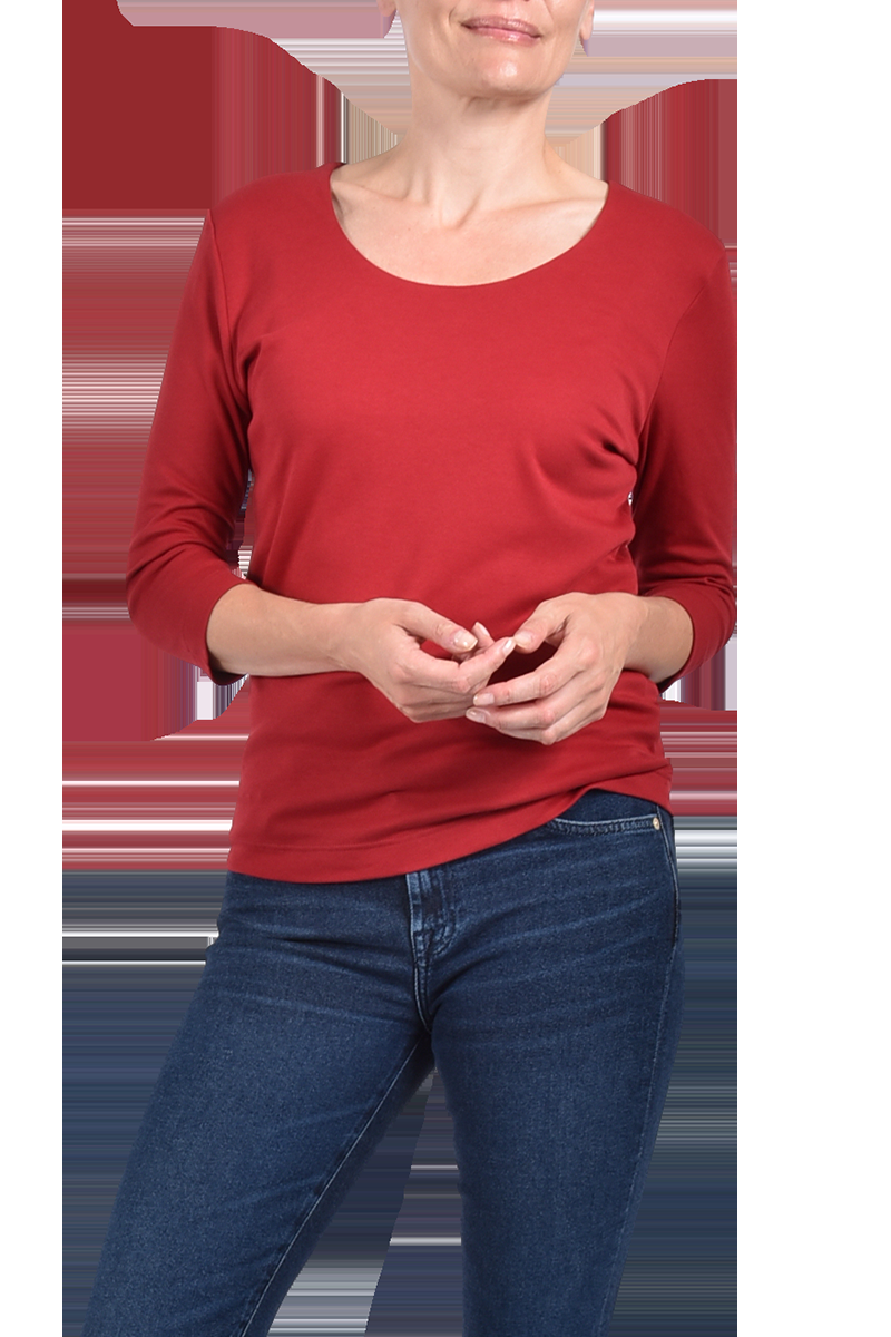 EFIXELLE Rundhalsshirt aus Baumwolle von EFIXELLE Letzter Tag