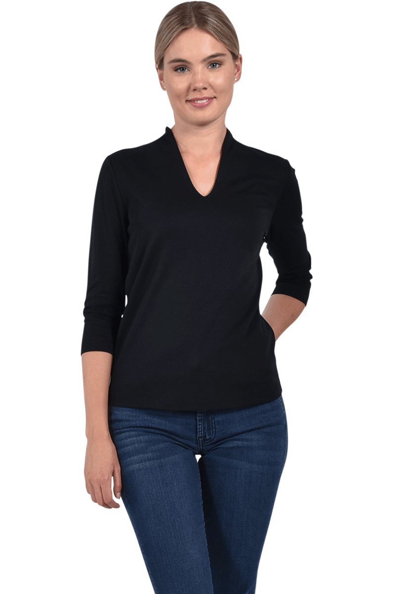 EFIXELLE Kelchkragenshirt aus Baumwolle von EFIXELLE Zeitbegrenzte Promotion
