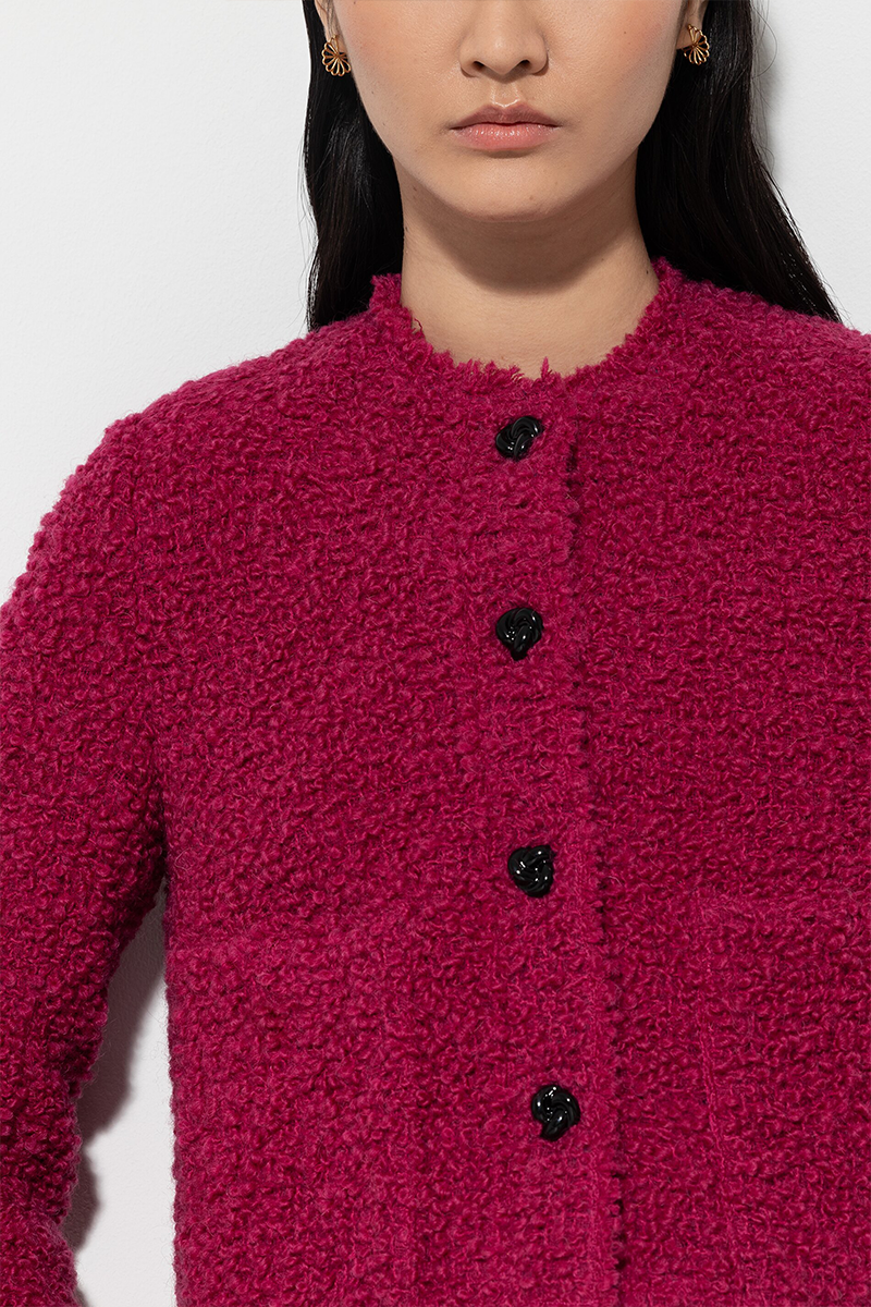 LUISA CERANO Tweedjacke aus Bouclé-Wolle von LUISA CERANO Fabrikpreis