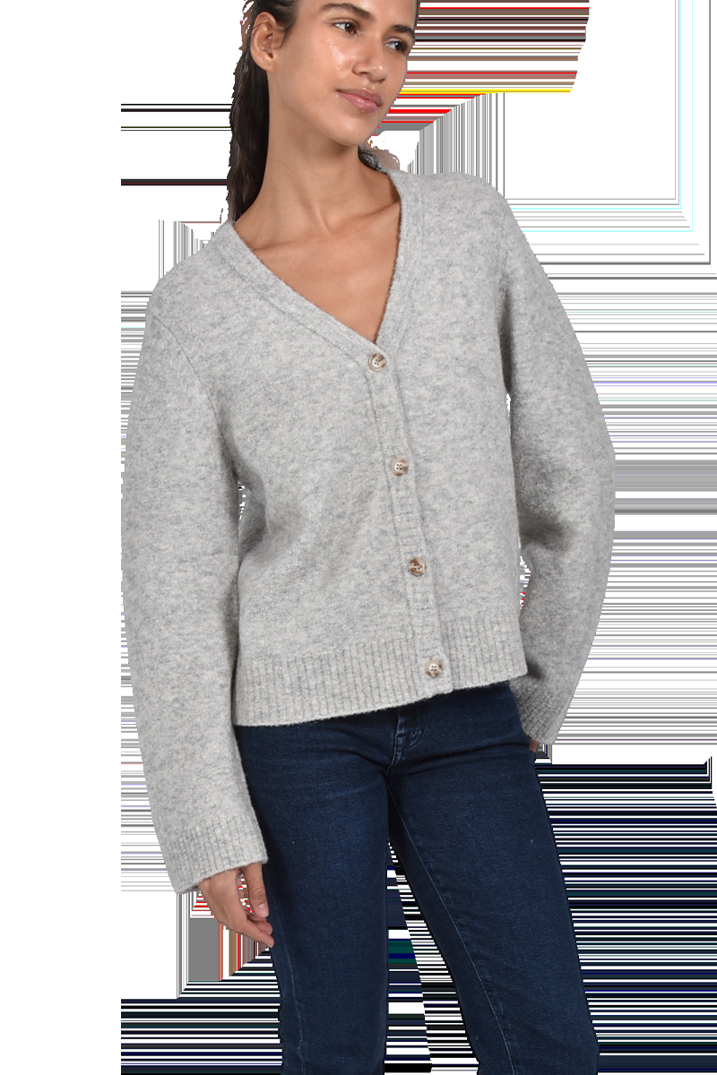 INSIEME Bouclé-Cardigan mit verkürzten Ärmeln von INSIEME Online Outlet