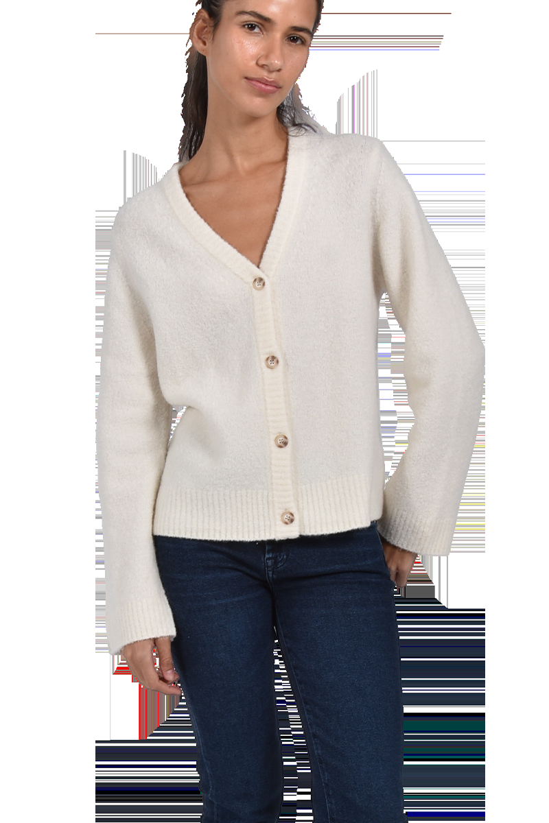 INSIEME Bouclé-Cardigan mit verkürzten Ärmeln von INSIEME Zeitlich begrenztes Angebot