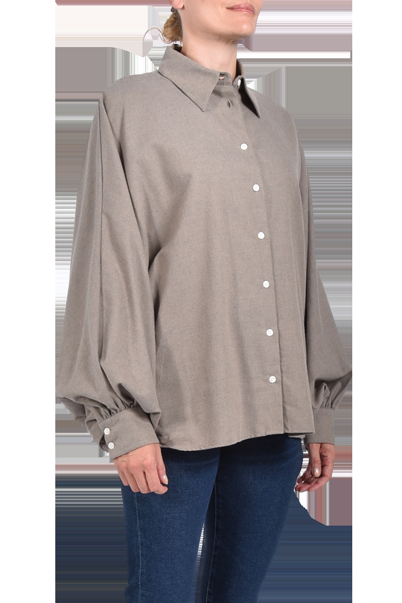 SOSUE Flanell-Bluse "Antonia" mit Fledermausärmeln von SOSUE Neuheiten