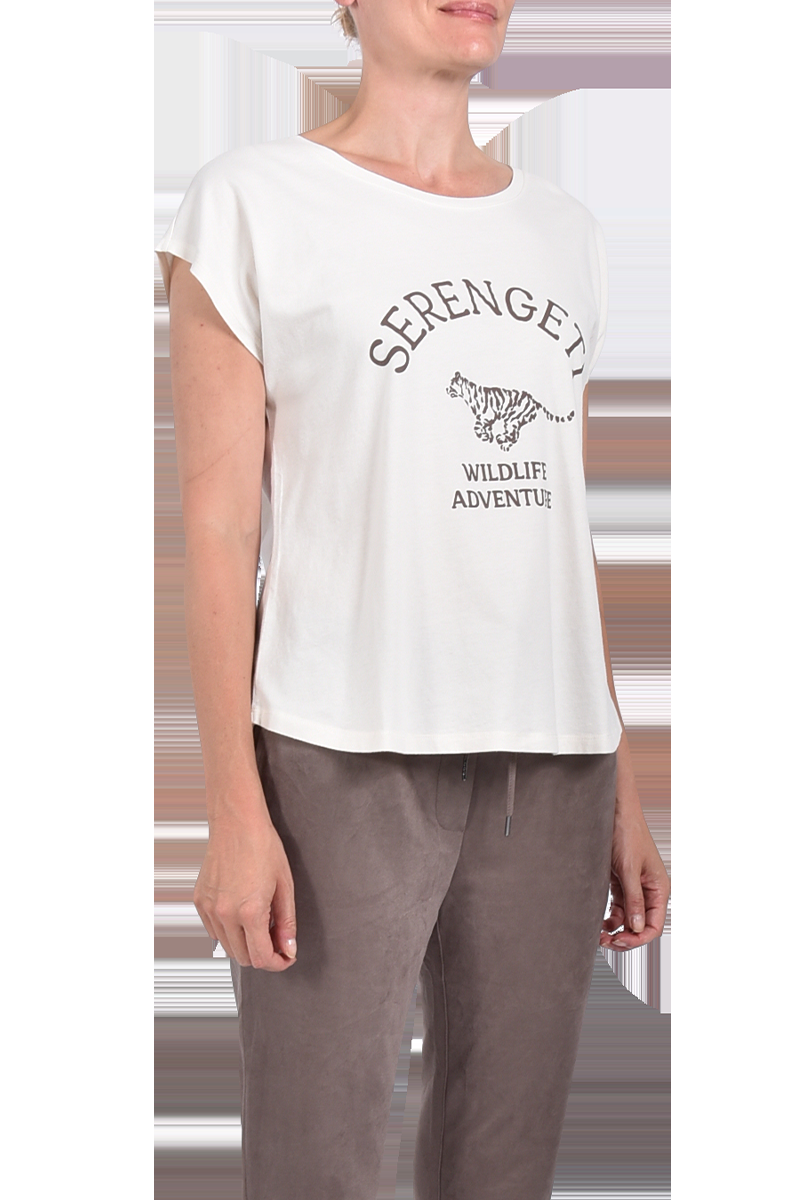JUVIA T-Shirt "Sara" mit Druck von JUVIA Letzter Tag
