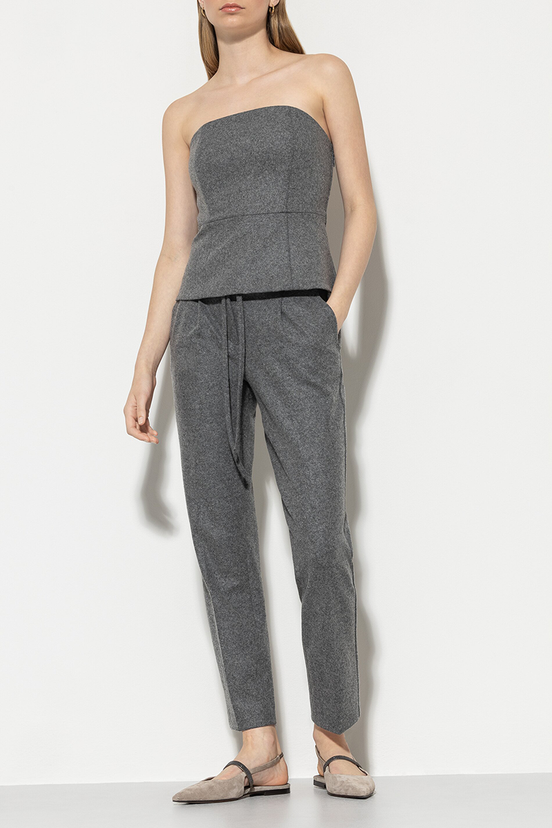 LUISA CERANO Flanell-Joggpants von LUISA CERANO Kostenloser Versand