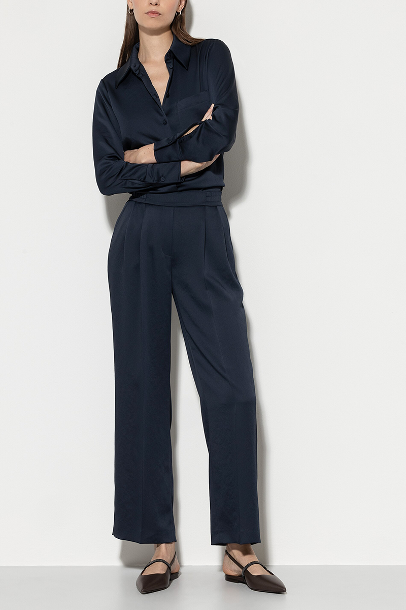 LUISA CERANO Wideleg-Pants mit Bundfalte von LUISA CERANO Fabrik Onlineshop