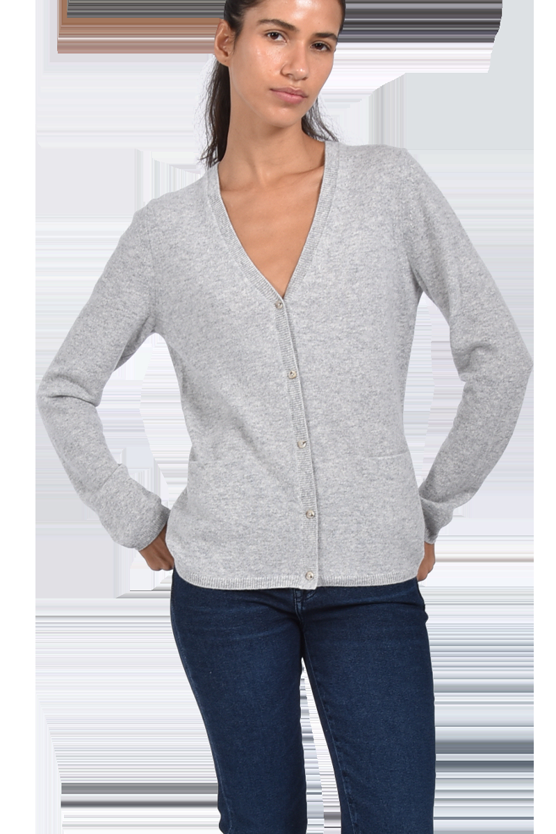 INSIEME Klassischer Cardigan aus 100% Kaschmir von Insieme Online Shopping