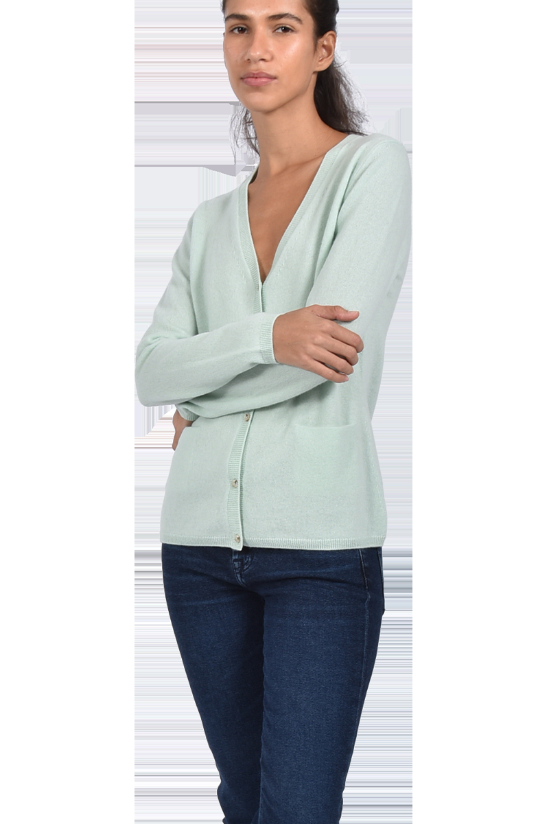 INSIEME Klassischer Cardigan aus 100% Kaschmir von Insieme Preisnachlass
