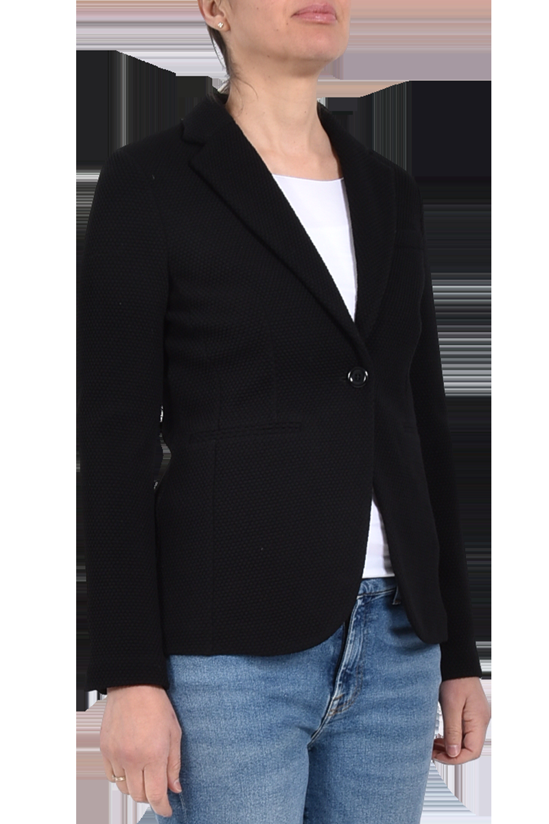 CIRCOLO Baumwollblazer mit Wabenmuster von CIRCOLO Kostenlose Rückgabe