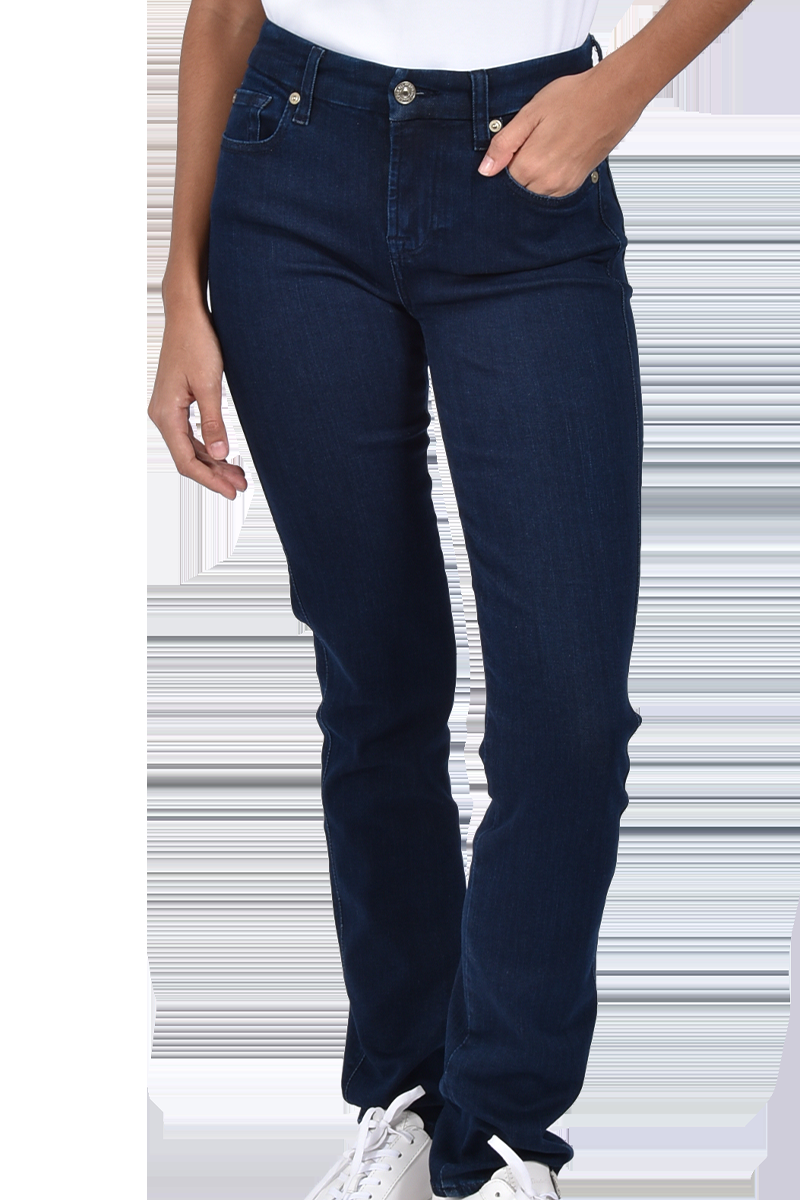 SEVEN for all mankind Kimmie, Straight, Slim Illusion, Dark von Seven Bis zu 55% Rabatt