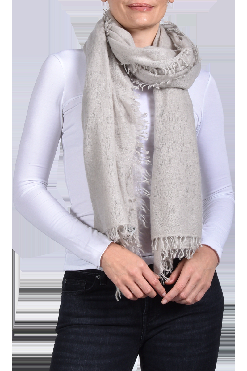 PUR SCHOEN Edles Cashmere-Tuch von PUR SCHOEN, Stone 2 Kauf eins, bekomm eins gratis