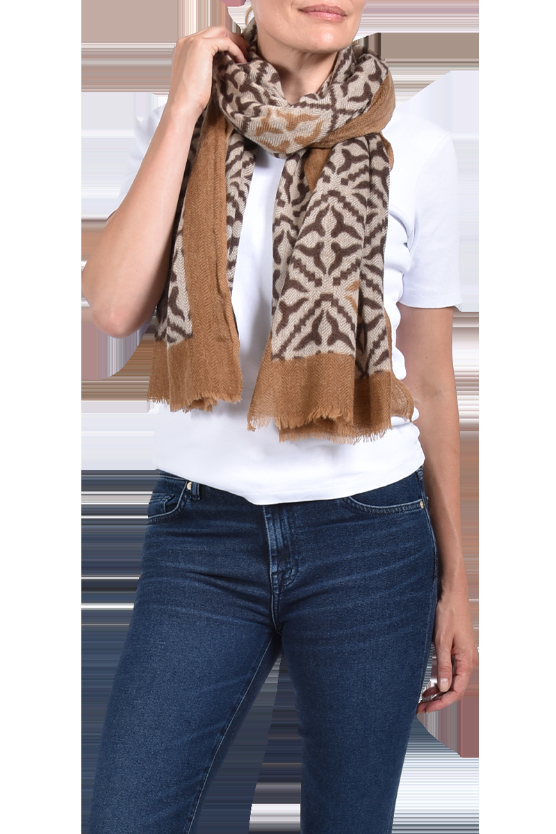 MEL&DAVIS Gemusterter Schal von MEL&DAVIS Black Friday Preise