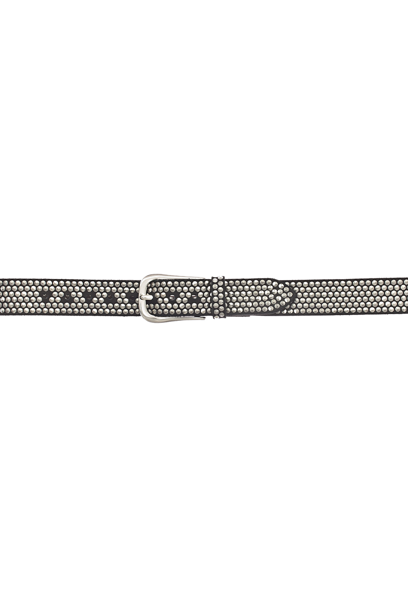 B.BELTS Gürtel mit Nieten "ZOE Silber" von B.BELT Online