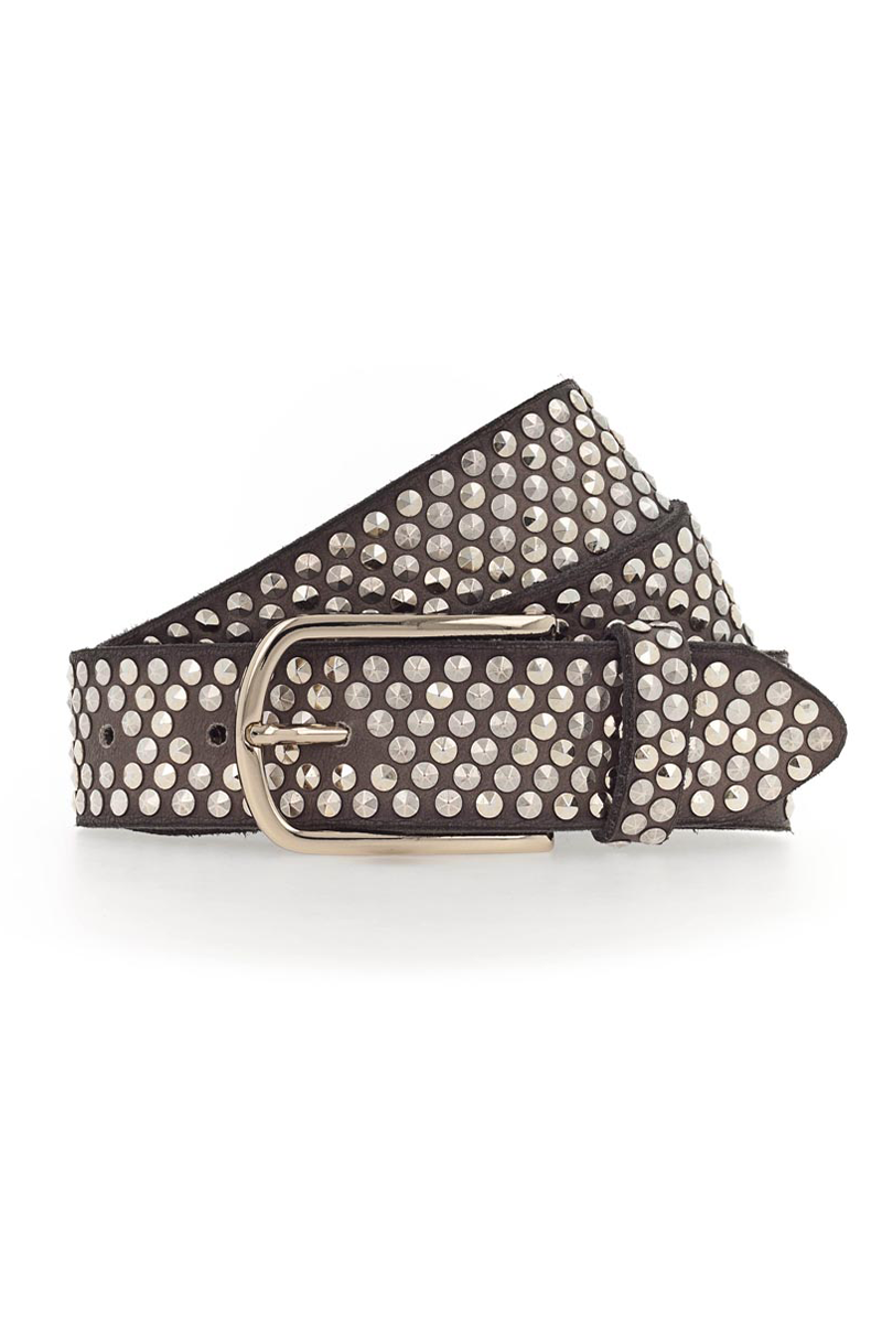 B.BELTS Gürtel mit Nieten "ZOE Gold" von B.BELT