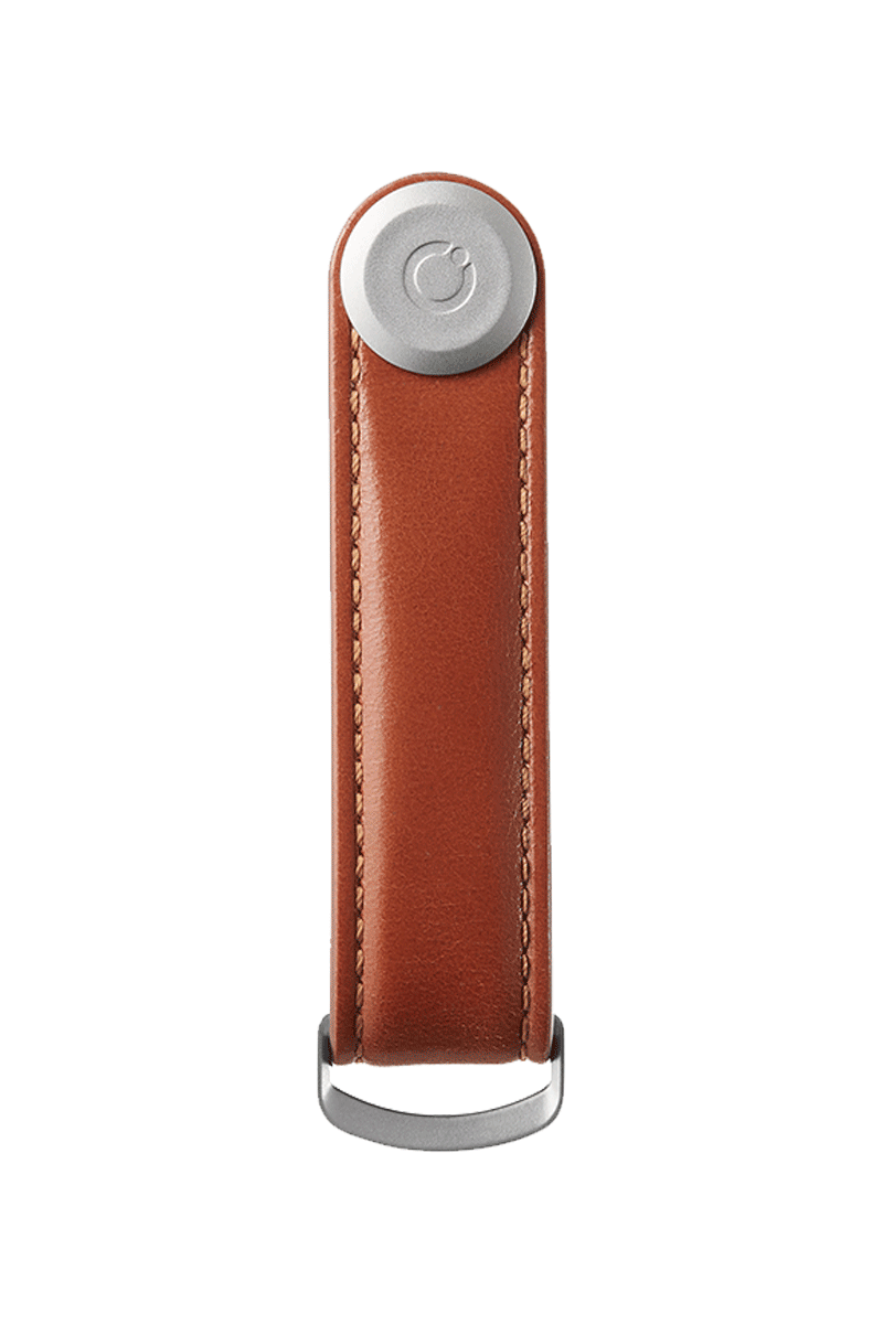 ORBITKEY Schlüsselorganisator aus Leder „Orbitkey 2.0“, Torf