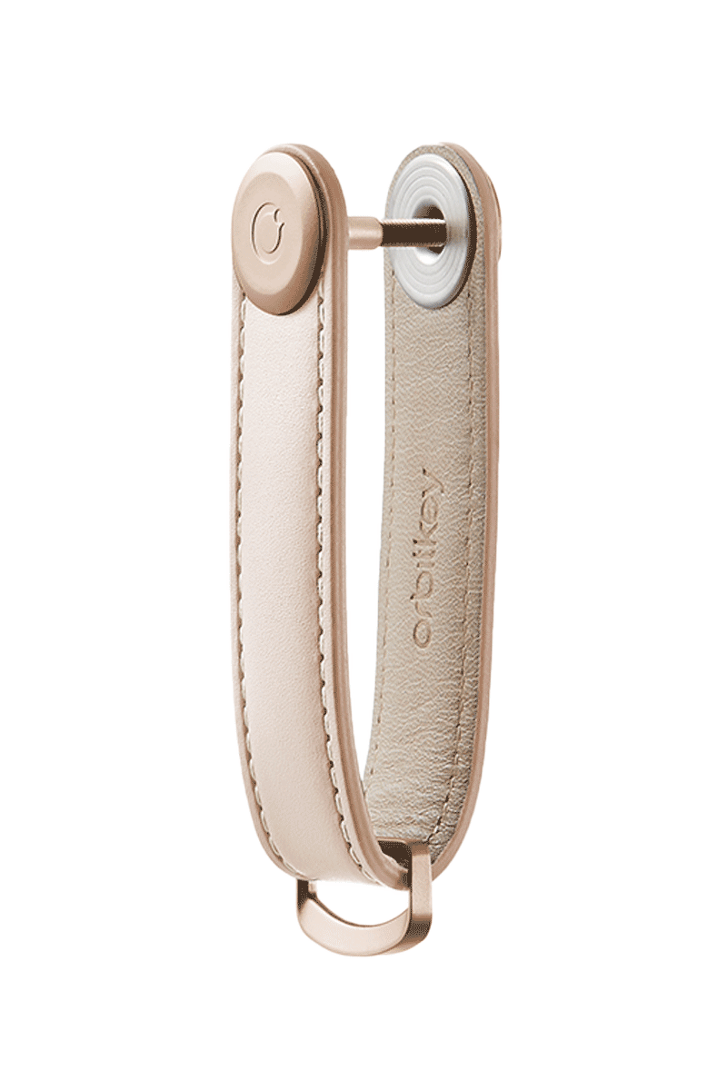 ORBITKEY Schlüsselorganisator aus Leder „Orbitkey 2.0“, Rose Fabrikpreis