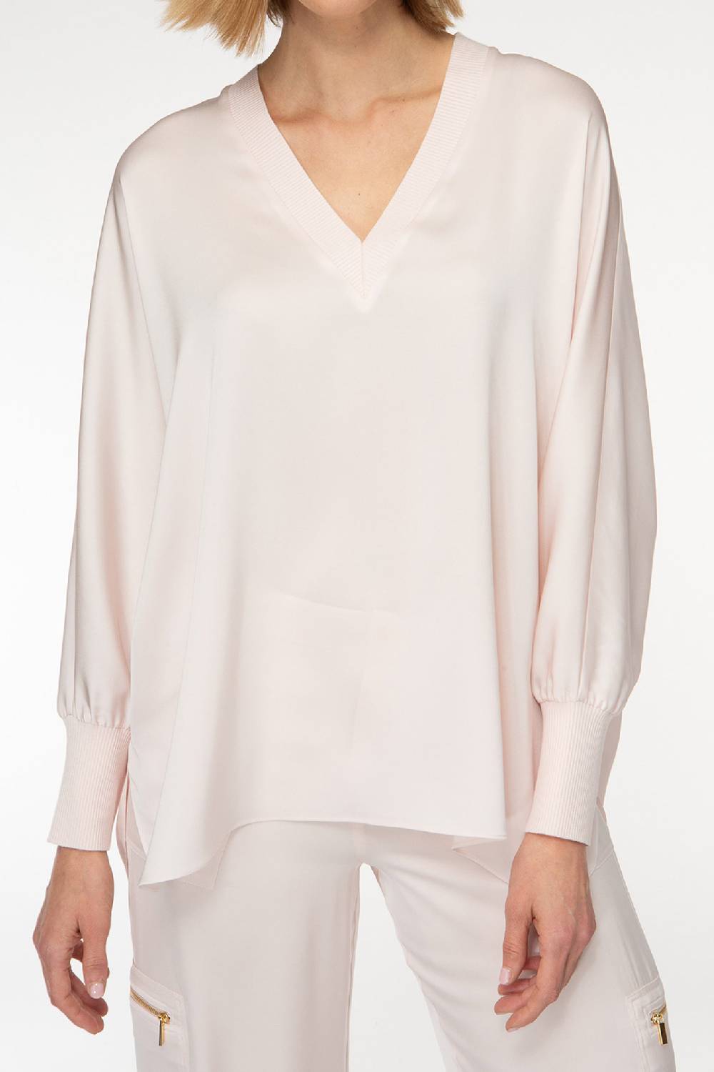 IVI GmbH SOLID SILK Tunika rosé Neueste Stile