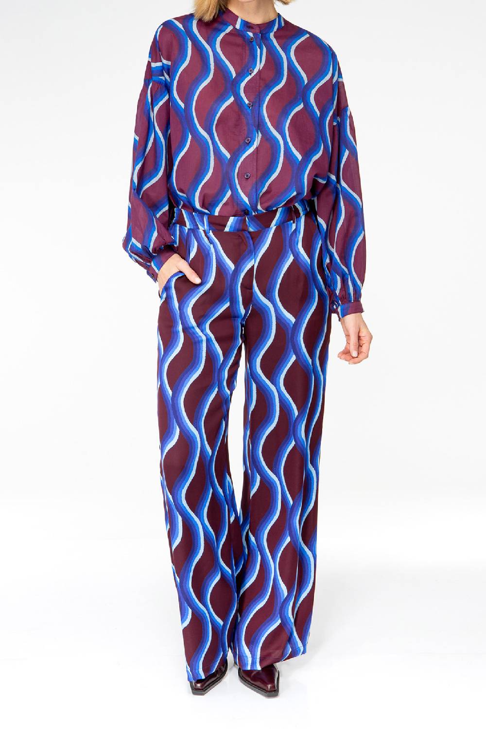 IVI GmbH PARADISE WAVE Bluse aus Baumwoll-Voile Riesige Rabatte