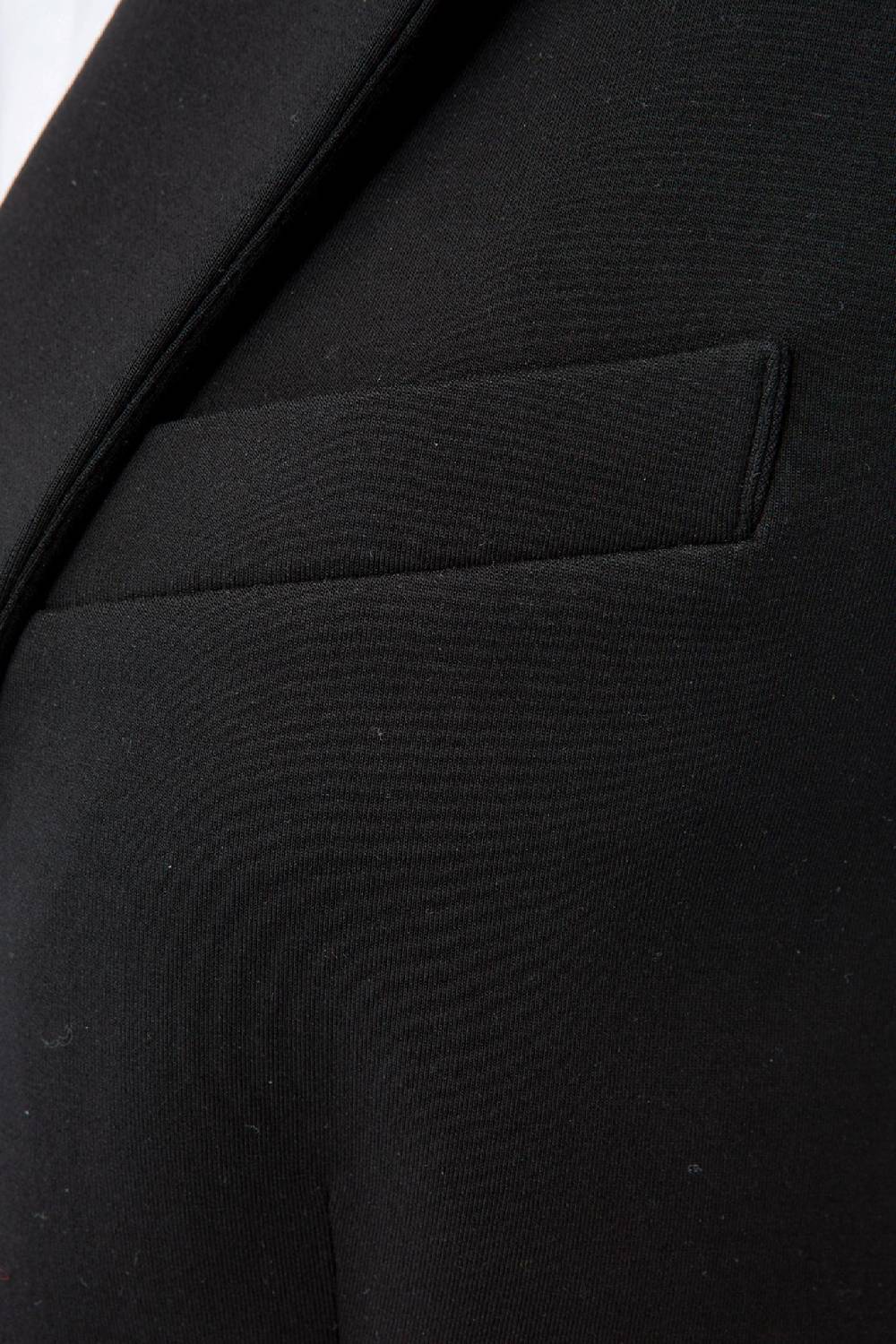 IVI GmbH SOLID JERSEY Weste mit Reverskragen schwarz Günstiger Verkauf
