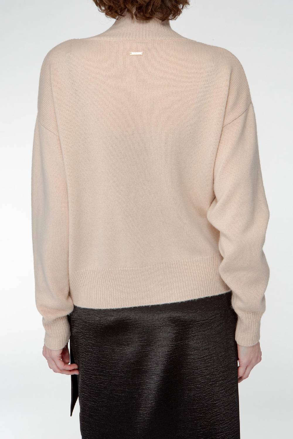 IVI GmbH SOLID KNIT Cardigan mit aufgesetzten Taschen sand Lagerräumung