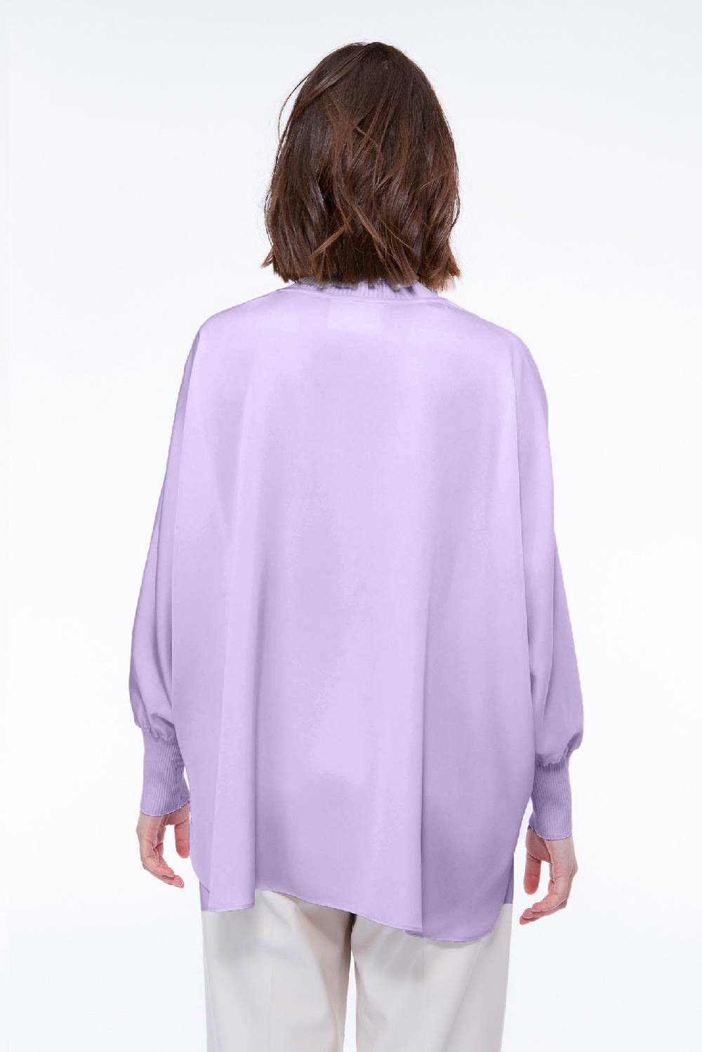 IVI GmbH SOLID SILK Tunika lila Kostenloser Versand