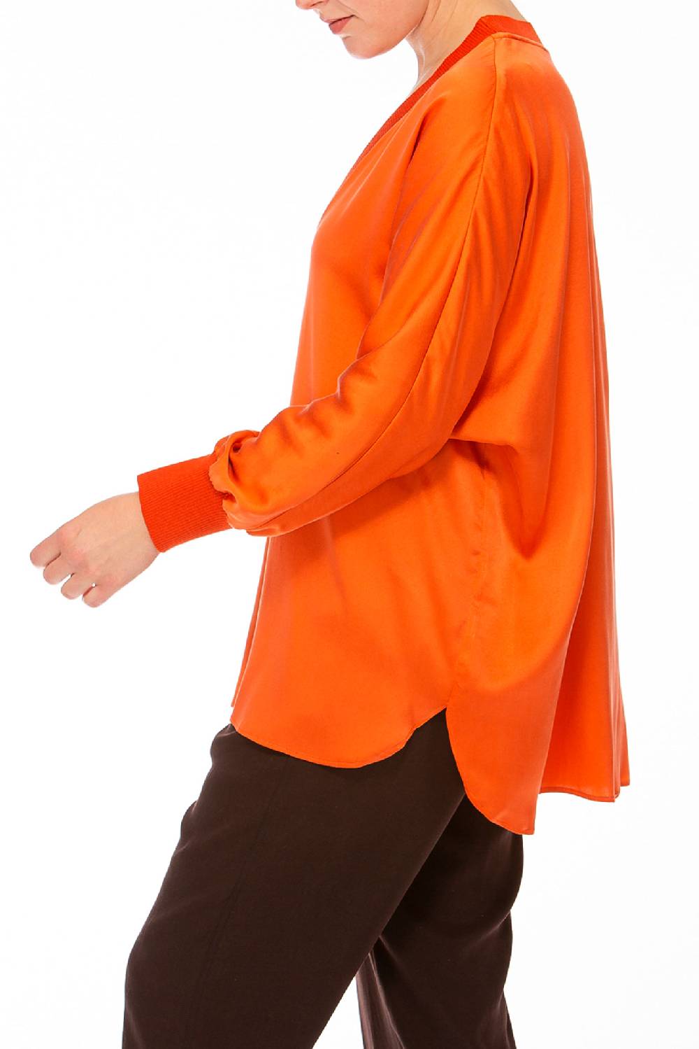 IVI GmbH SOLID SILK Tunika weiß Sonderangebot