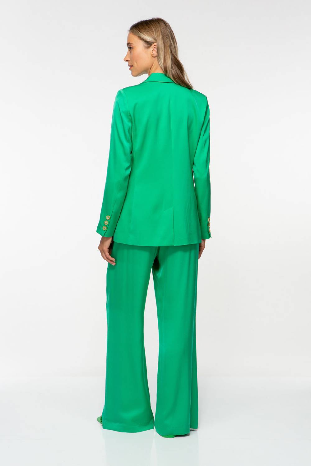 IVI GmbH SOLID SILK Seidenblazer smaragd 50% Rabatt für begrenzte Zeit