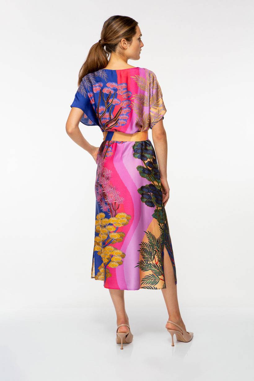 IVI GmbH SEA OF DUNES Kaftankleid multicolor Günstig kaufen