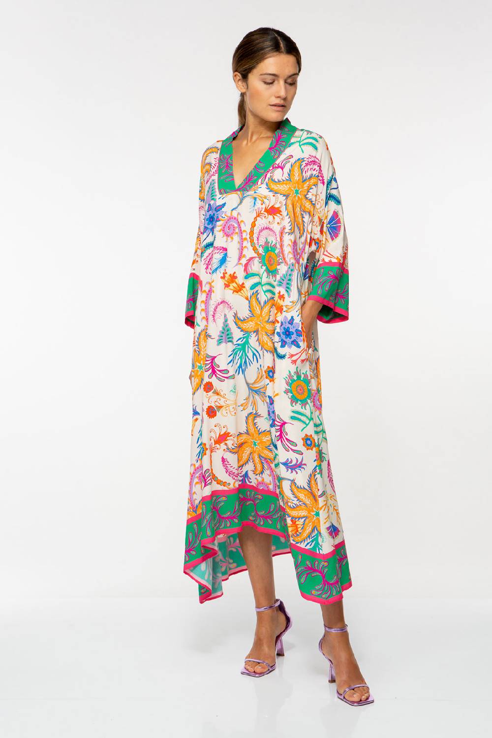 IVI GmbH SEASTAR Kaftankleid multicolor Versandkostenfrei