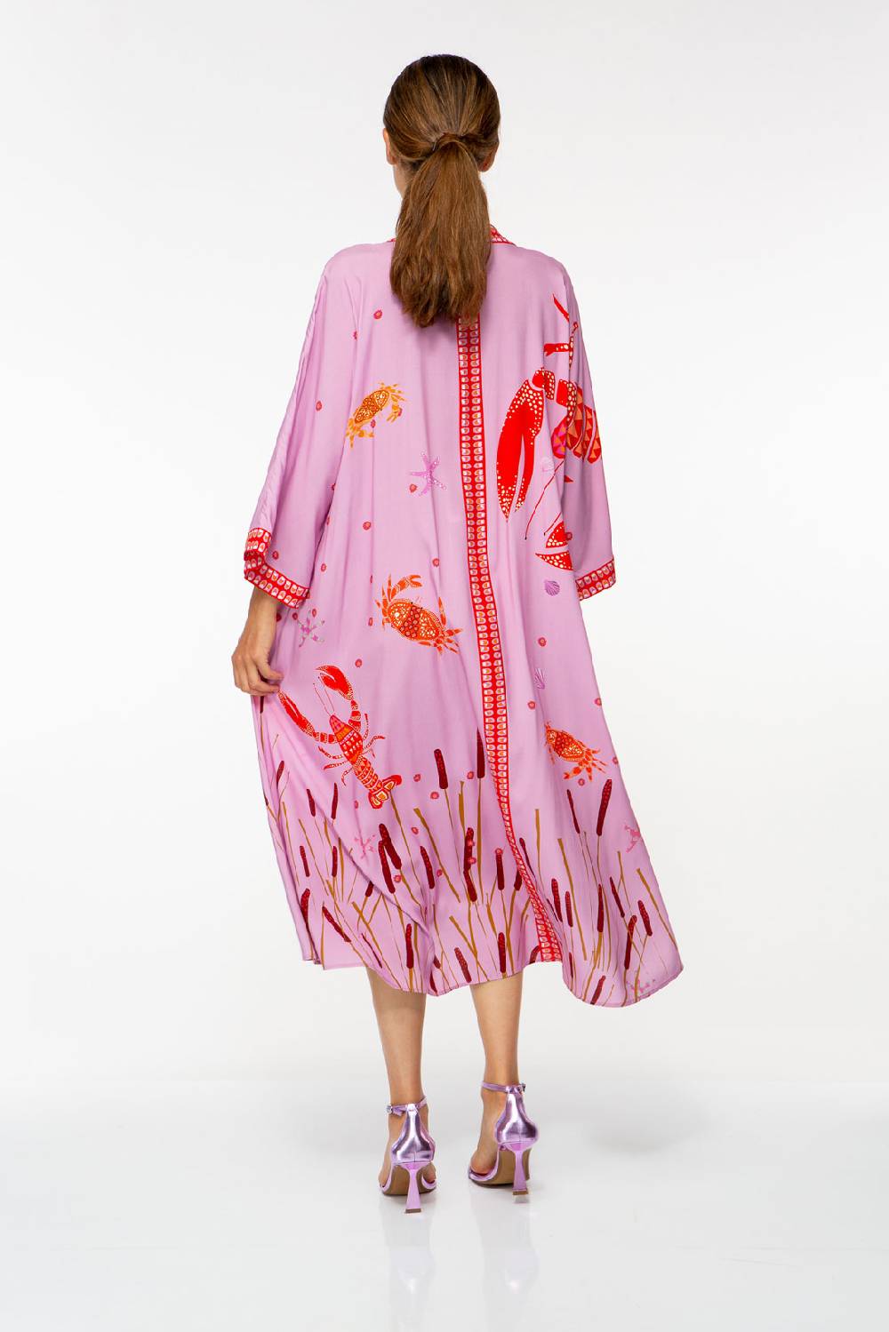 IVI GmbH LOBSTER Kaftankleid pink Großer Ausverkauf