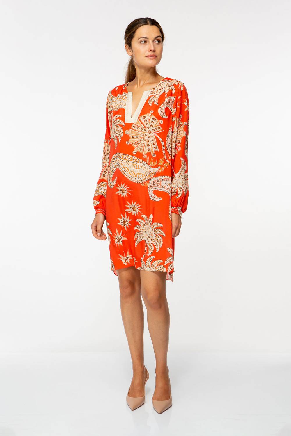 IVI GmbH PALM VIBES Minikleid rot Begrenztes Angebot