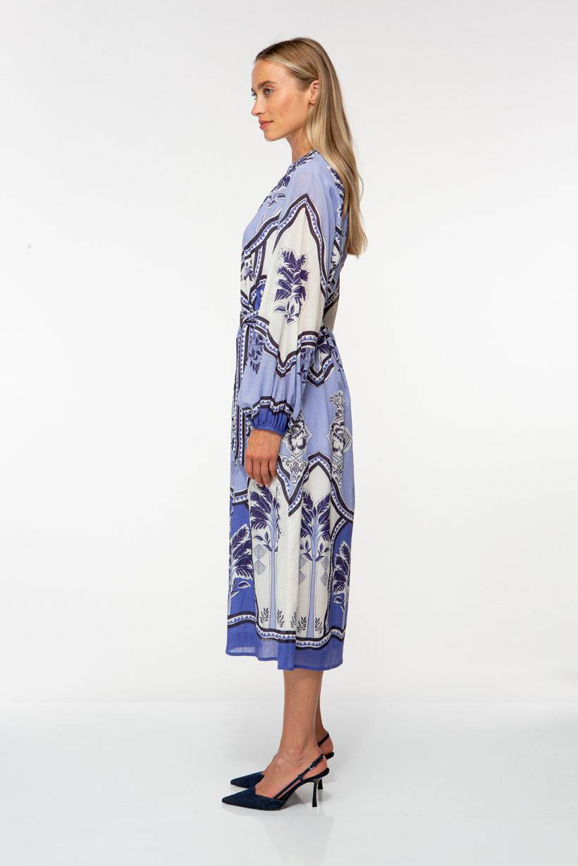 IVI GmbH ORIENTAL GARDENS Baumwollkleid sky Online Shopping