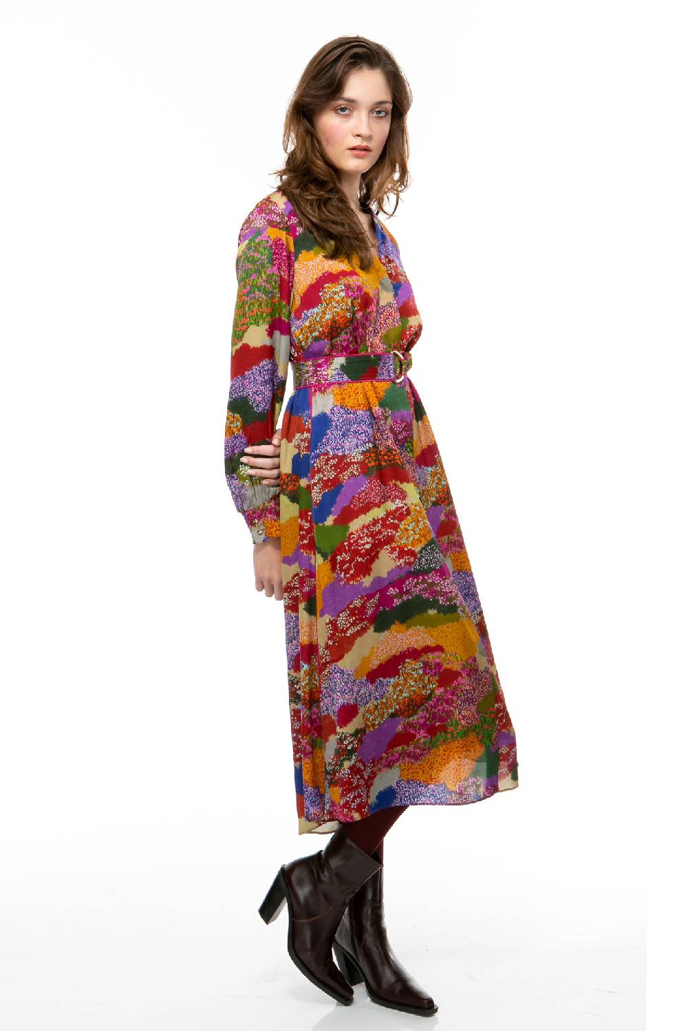IVI GmbH FLOWER FIELDS Seidenkleid multicolor Saisonale Angebote