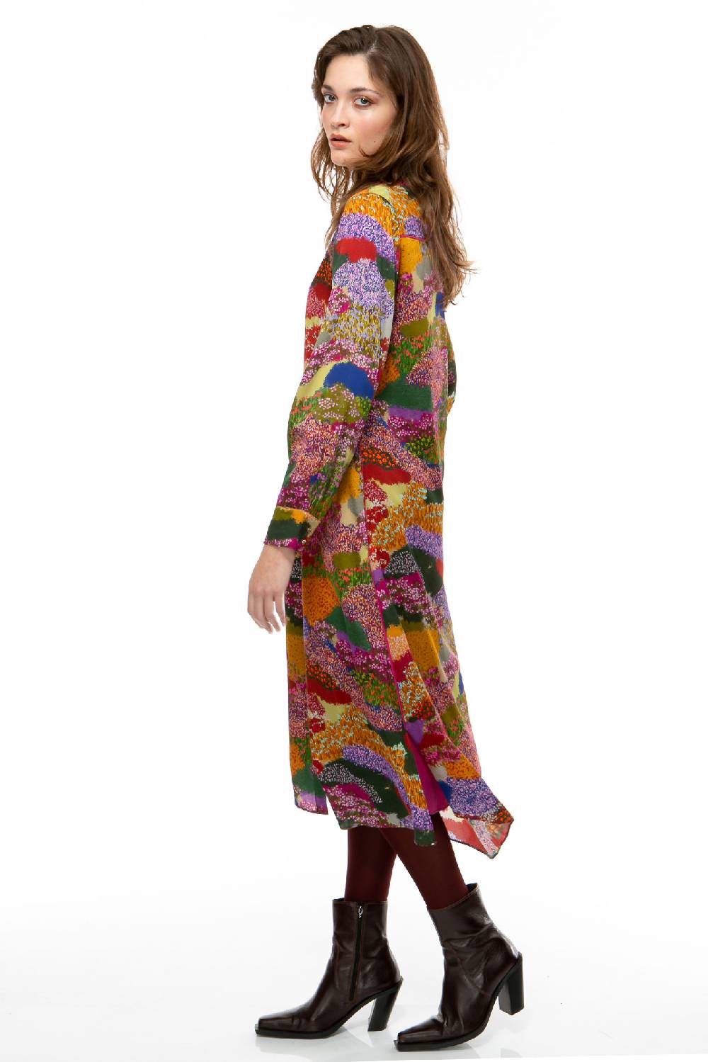 IVI GmbH FLOWER FIELDS Seidenkleid multicolor Saisonale Angebote