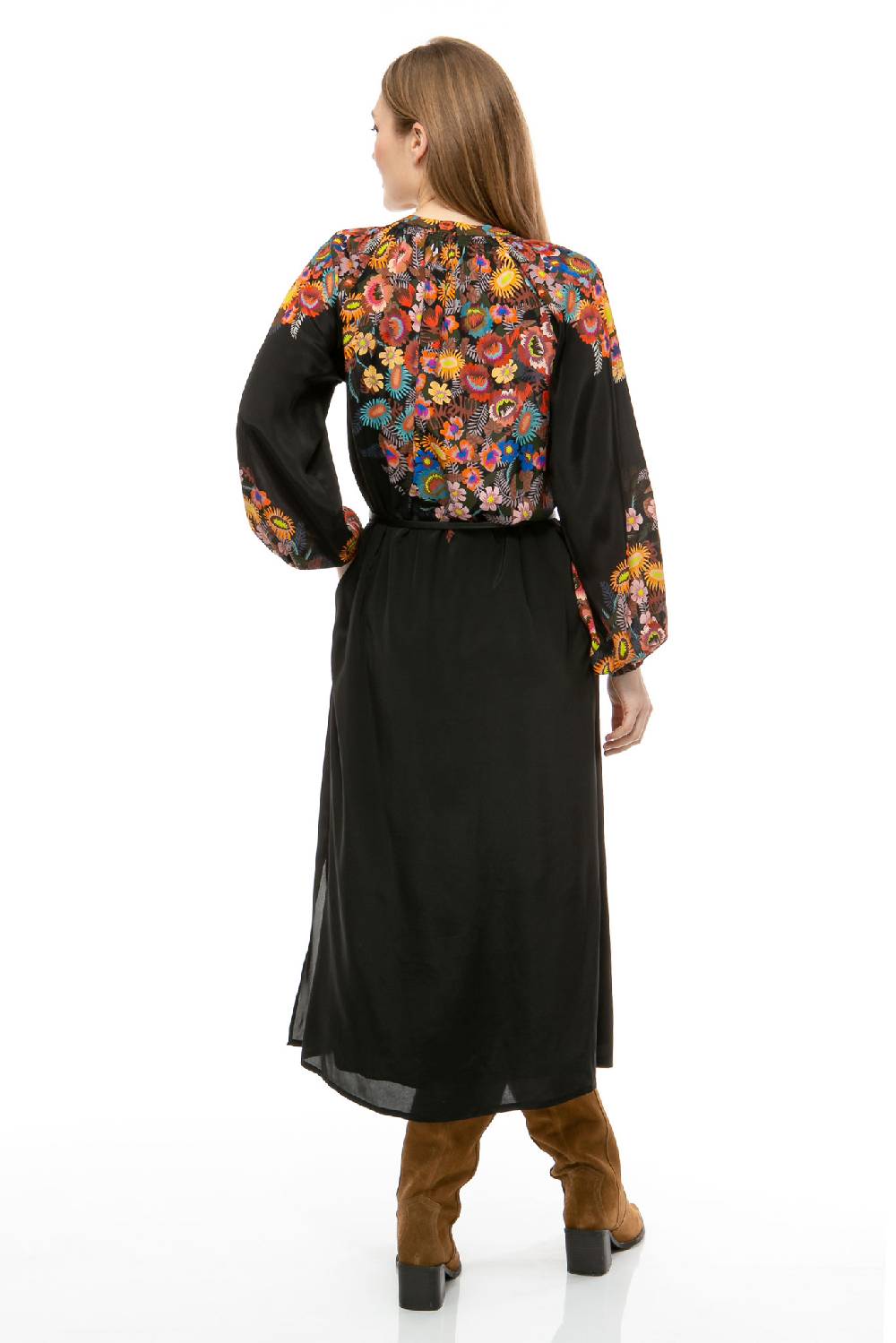 IVI GmbH FLOWER BALL Kleid schwarz Räumungsverkauf