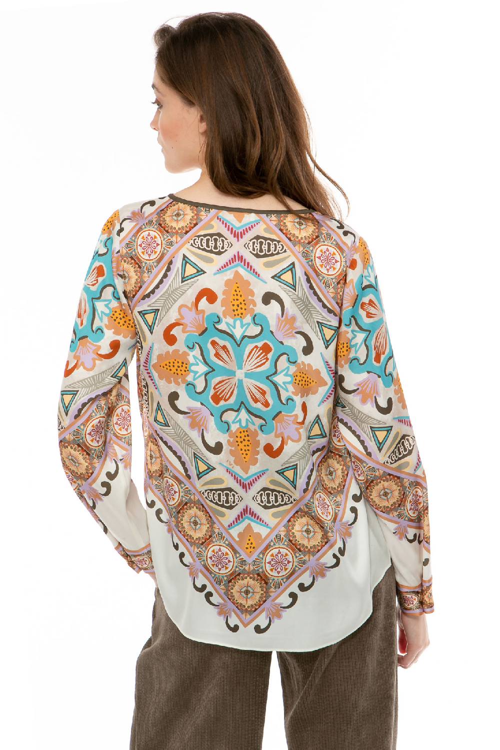 IVI GmbH VINTAGE FLOWERS Bluse weiß JETZT KAUFEN