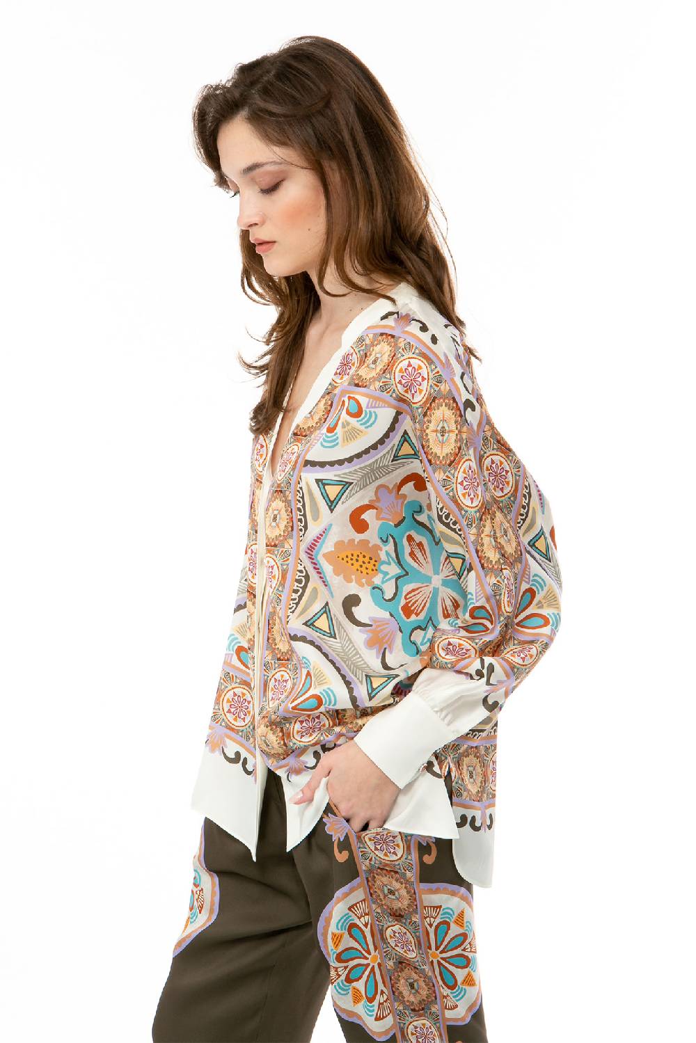 IVI GmbH VINTAGE FLOWERS Tunika weiß Neueste Stile