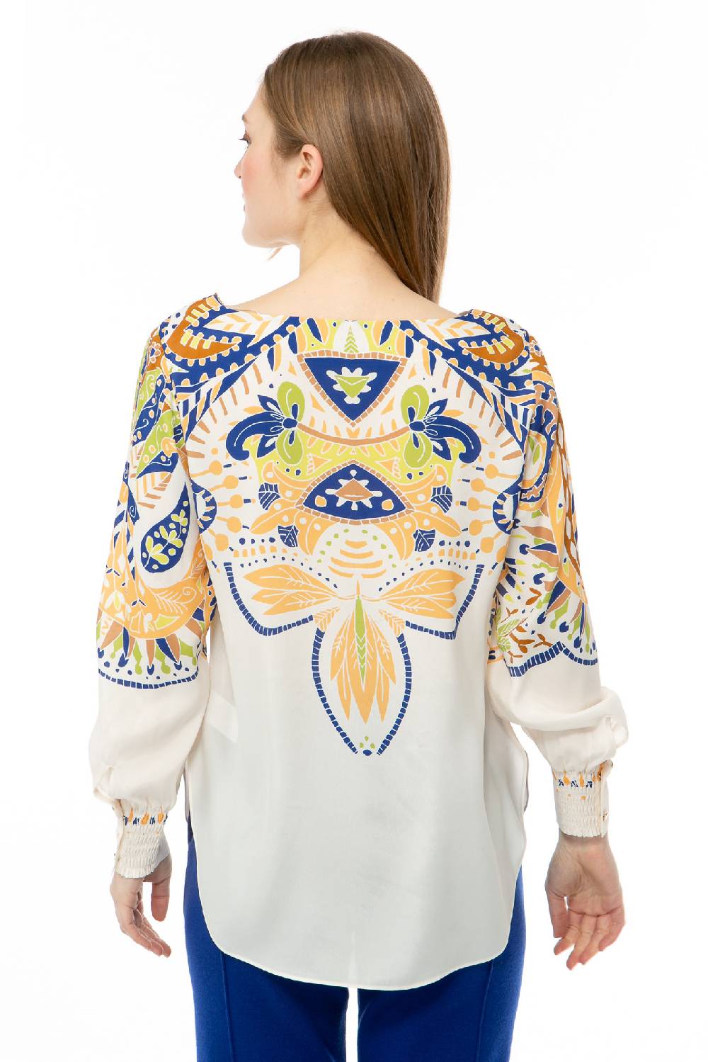 IVI GmbH PAISLEY Bluse weiß Letzte 2 Tage