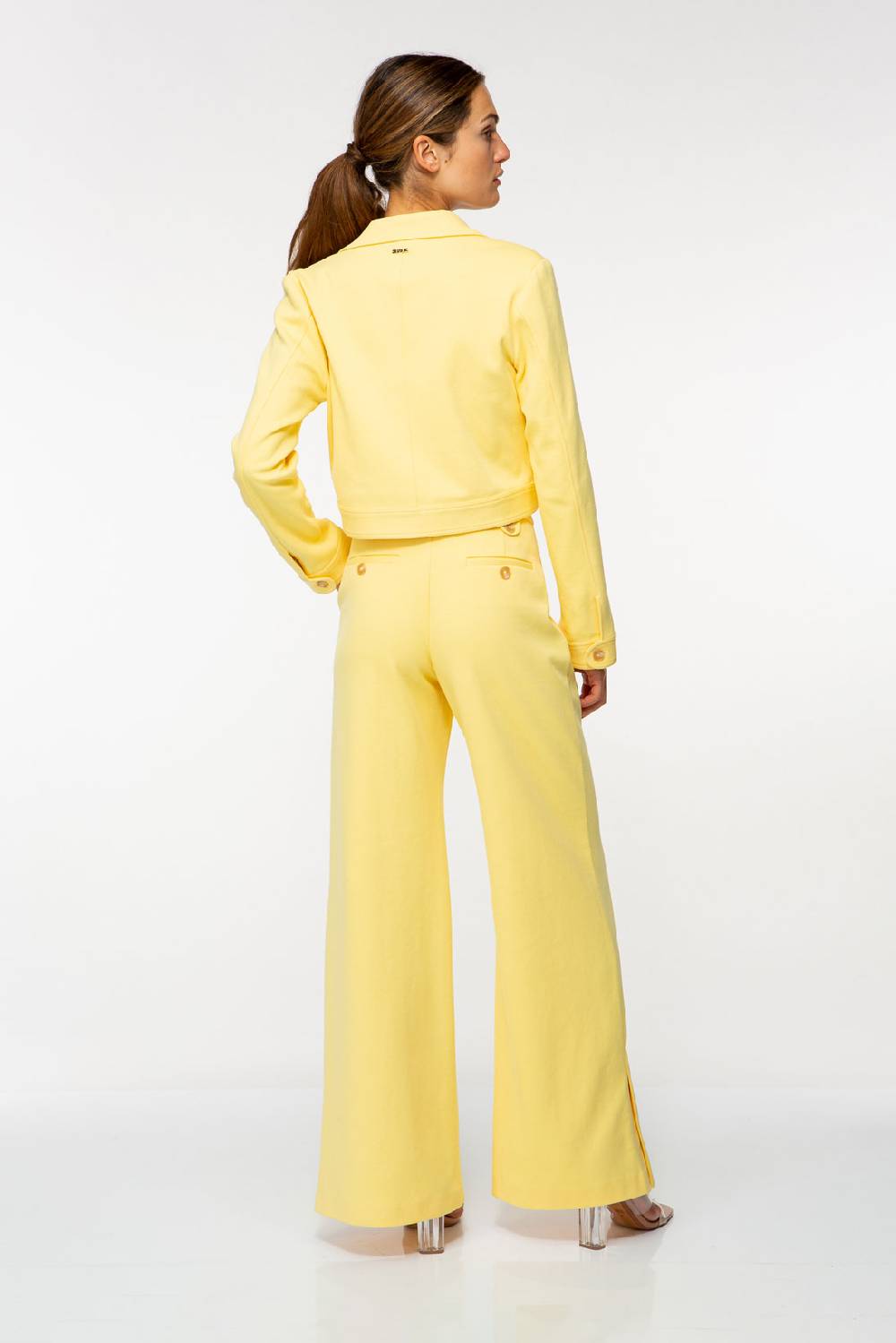 IVI GmbH SOLID JERSEY Verkürzter Blazer pastel sun Discount Store für neue Produkte