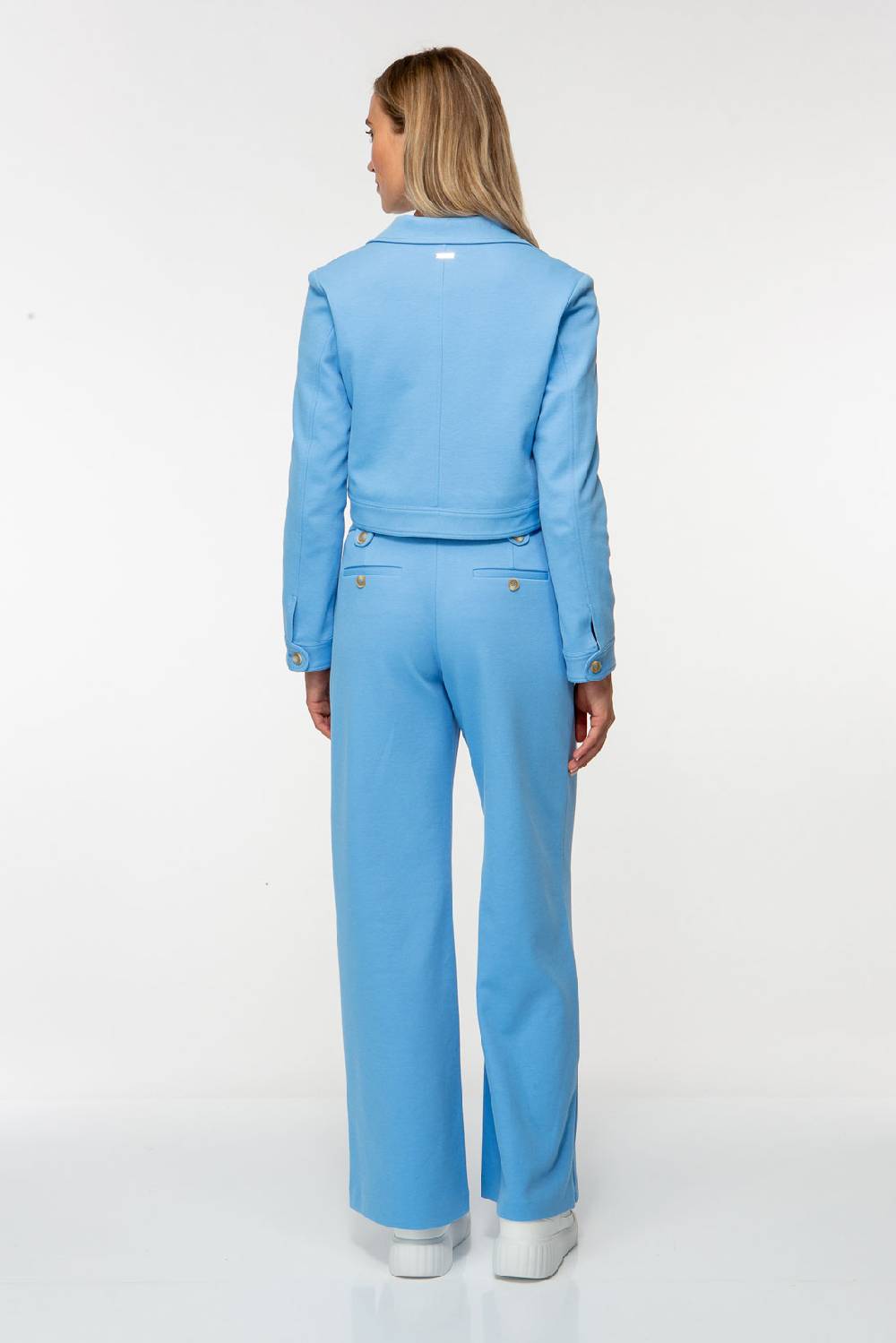 IVI GmbH SOLID JERSEY Verkürzter Blazer ocean Nur noch ein Tag übrig