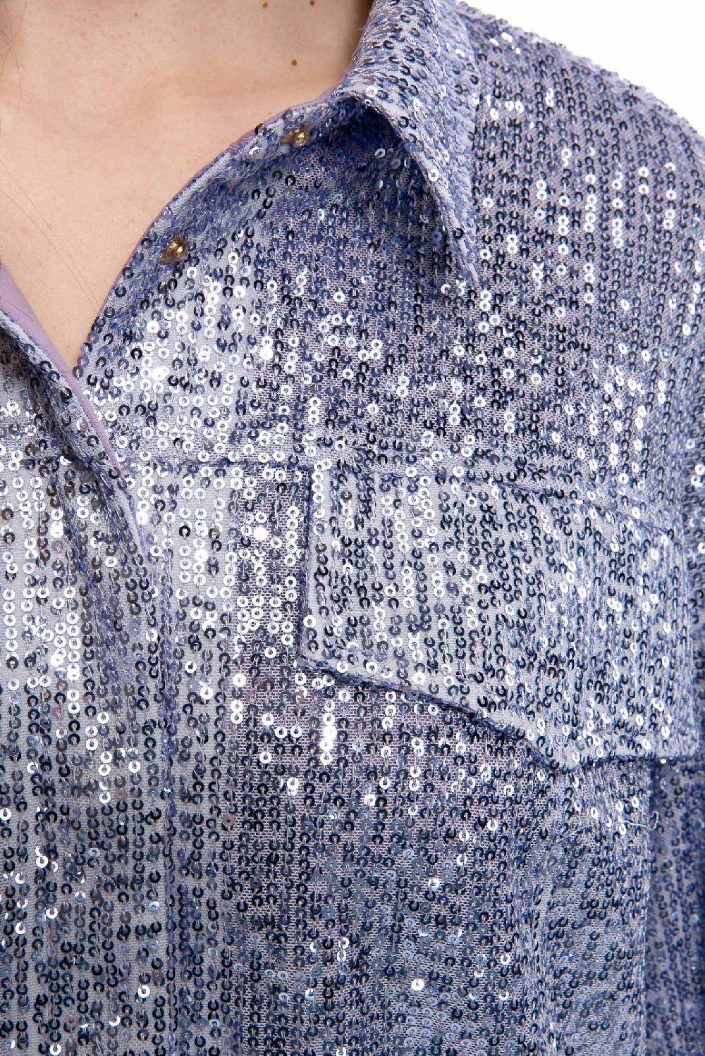 IVI GmbH SEQUINS Boxy Jacke lila 2025