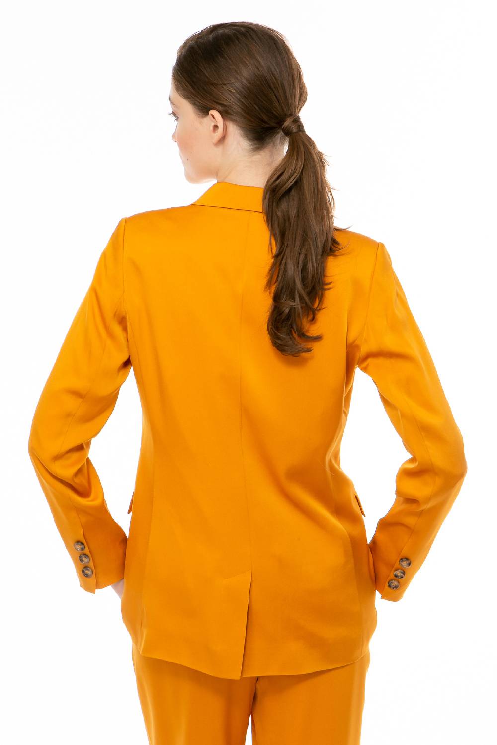 IVI GmbH SOLID SILK Blazer safran Günstiger Verkauf