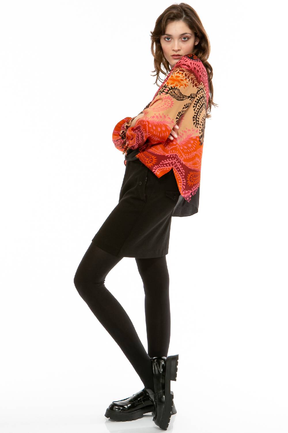 IVI GmbH SOLID JERSEY Rock schwarz Fabrik Onlineshop